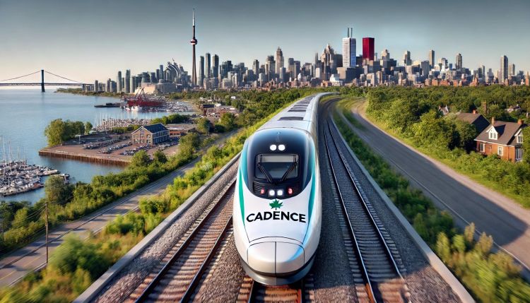 Con SNCF Voyageurs y Air Canada a bordo, Cadence presenta una propuesta para el proyecto de ferrocarril de alta frecuencia de Canadá