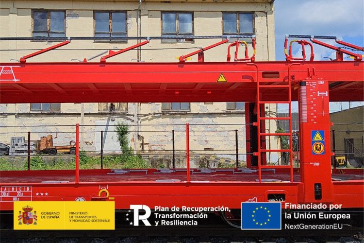 Transfesa Logistics amplia la flotta con carri auto finanziati dall'UE