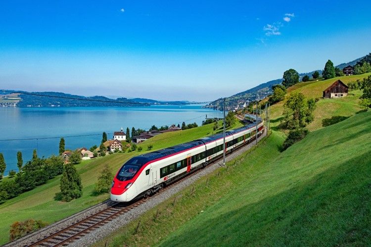 Siete trenes Giruno más con destino a Suiza. Stadler suministrará estas composiciones a los Ferrocarriles Suizos SBB.