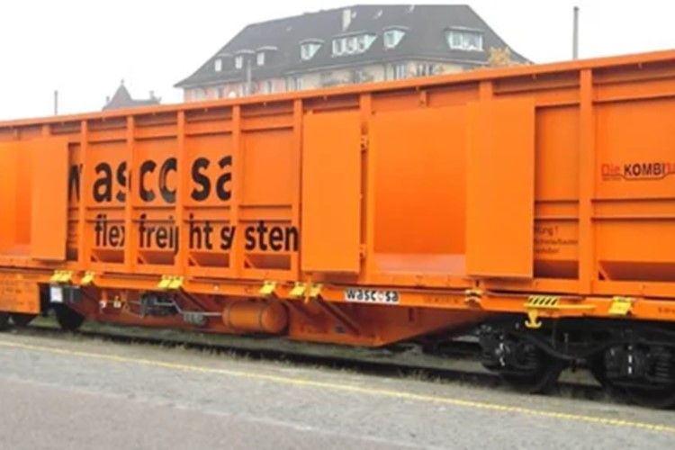 Wascosa ha desarrollado una alternativa al tradicional vagón exclusivo de un solo uso: el flex freight system®.