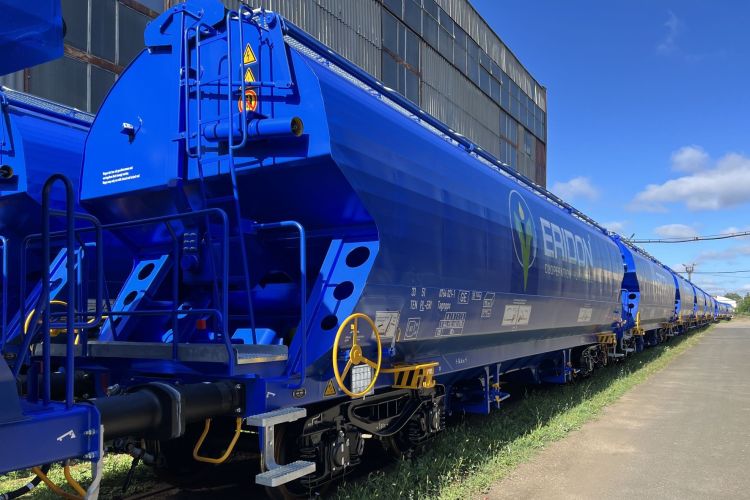 Greenbrier Europe hands over the first new grain wagons for Eridon
