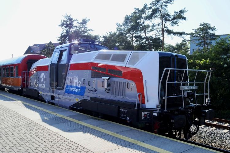 Orlen: první zákazník společnosti Pesa pro vodíkovou lokomotivu