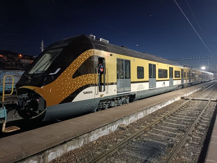 New TÜRASAŞ commuter train for GAZIRAY soon to arrive in Turkish Gaziantep