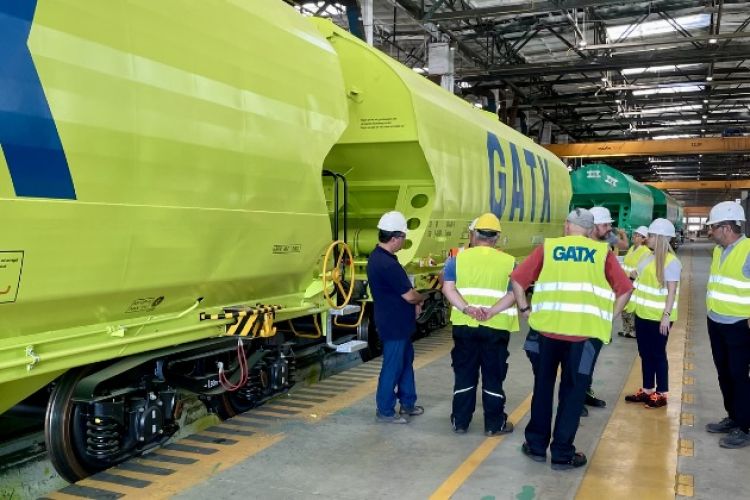 GATX Rail Europe: Vagony na obilí dodané společnosti Global Rail Solution SRL