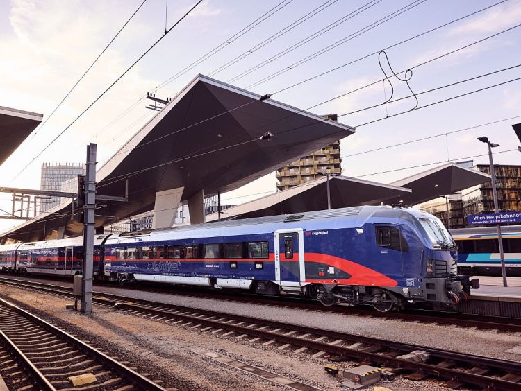 El nuevo ÖBB Nightjet cubre la ruta Viena-Ámsterdam