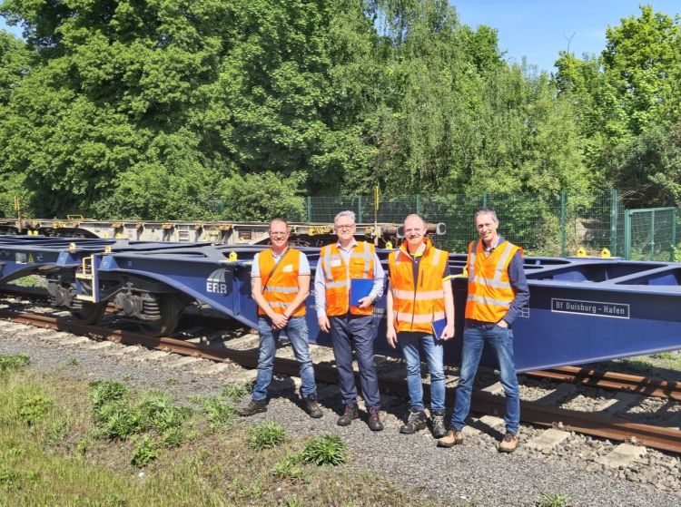 RTB Cargo implementează un nou set de vagoane intermodale pe ruta Weil am Rhein
