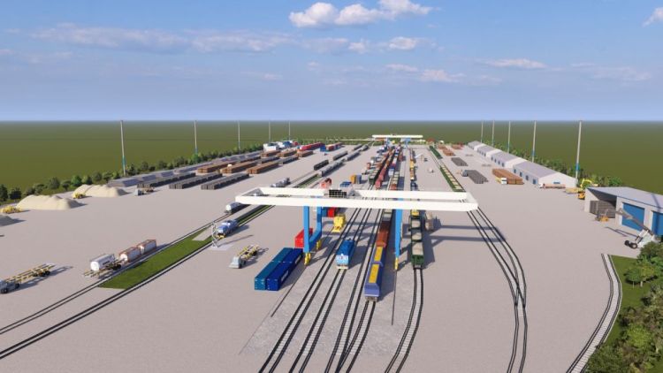 Terminal multimodalny Berești w Mołdawii nabiera kształtów w wizualizacjach