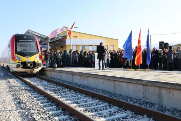 Kuzey Makedonya, gelecekteki önemli bir Balkanlar arası demiryolu koridorunda Kumanova-Beljakovce demiryolu bölümünü işletmeye açıyor