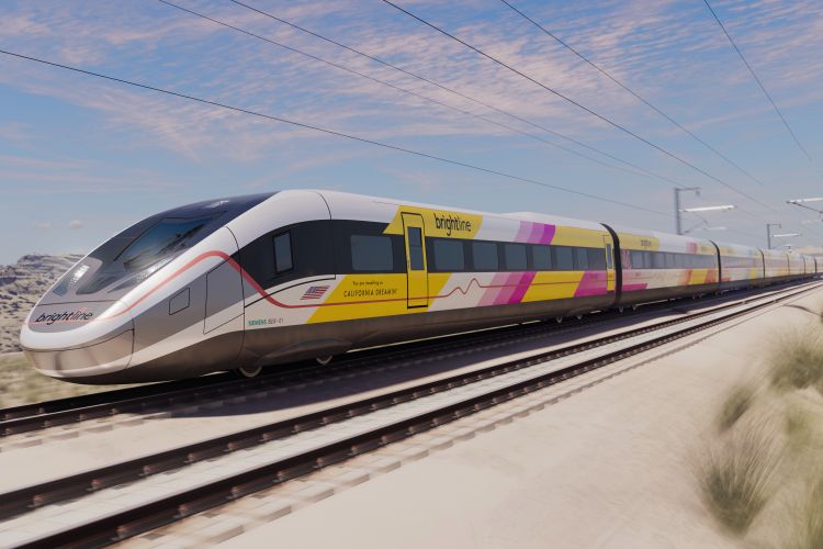 FRA unterzeichnet 3 Milliarden Dollar Zuschuss für das Hochgeschwindigkeitsprojekt Brightline West