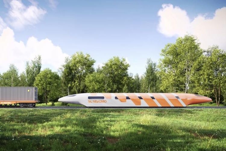 Nevomo: the ability of trains to levitate on existing railway infrastructure