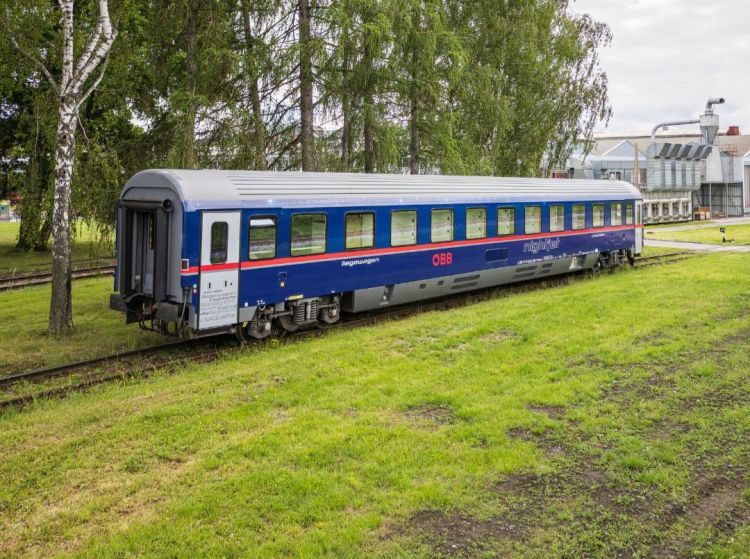 Ultimul vagon Nightjet modernizat pentru ÖBB părăsește Škoda Group