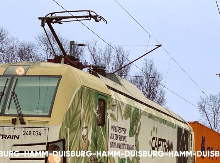 Transferul traficului de marfă pe calea ferată între Hamm și Duisburg: lansarea unei noi conexiuni