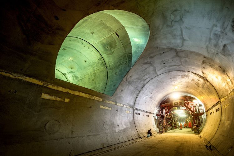 Rakousko: Výstavba tunelu Semmering Base pokračuje a hloubení je dokončeno