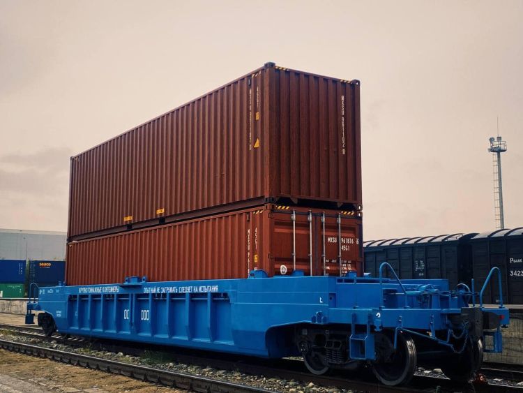 KTZ Express tests double-stacked containers on Altynkol–Zhetygen route