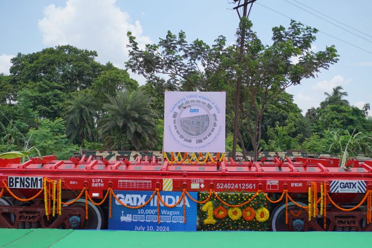 GATX India Celebrates Milestone with Delivery of 10,000th Wagon