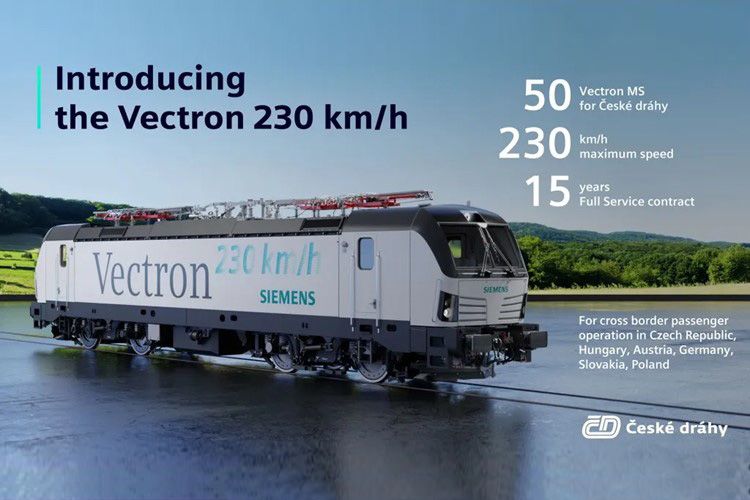Siemens Mobility riceve un importante ordine di locomotive e servizi dalle ferrovie ceche