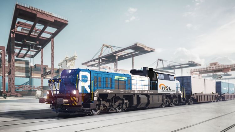Společnost HSL Logistik rozšíří svůj vozový park o hybridní lokomotivy Vossloh Modula od společnosti Railpool