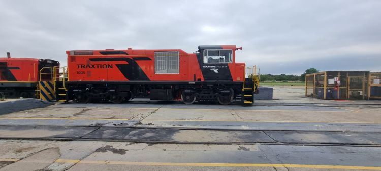 Traxtion Angola'da manevra operasyonları için lokomotifler konuşlandırıyor