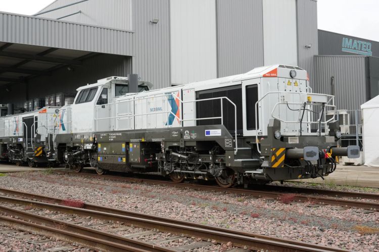 Nexrail Introduces Diesel and Battery Hybrid Locomotive for Shunting Operations in Europe