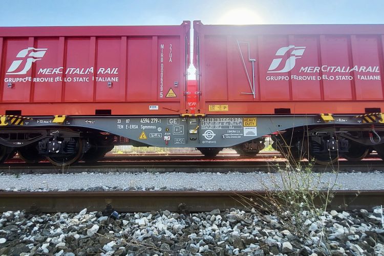 Ermewa: 102 nowe wagony intermodalne dla Mercitalia Logistics