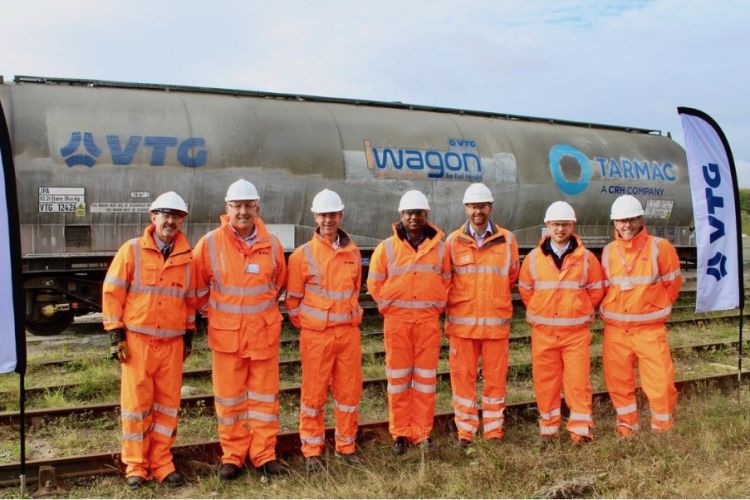 VTG Rail UK and Knorr-Bremse introduce UK's first digital freight wagon