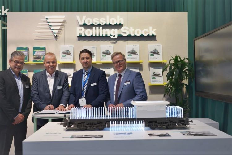 Přístav Duisburg kupuje od společnosti Vossloh Rolling Stock 2 lokomotivy s vodíkovým a bateriovým modulem