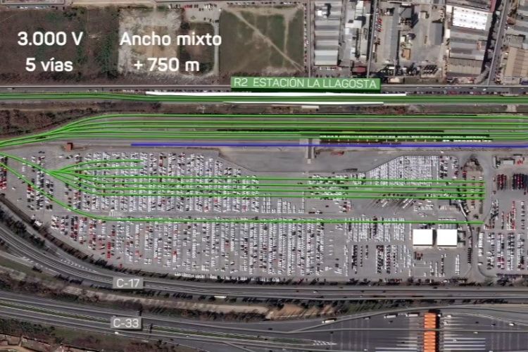 Adif oferuje terminal towarowy w Barcelonie w 20-letniej dzierżawie