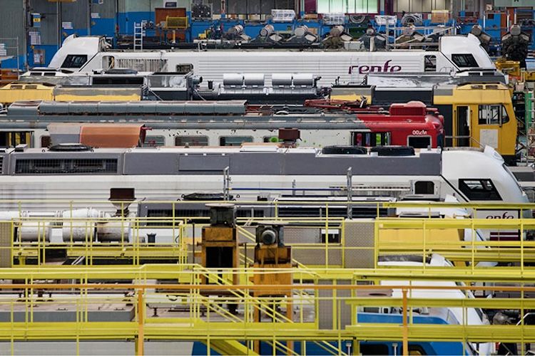Společnost Renfe vyčlenila 166,8 milionu eur na rozsáhlou údržbu osobních a nákladních vlaků v roce 2024.