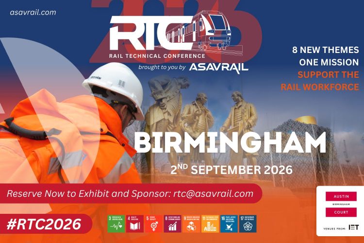 Rail Technical Conference (RTC) by ASAVRAIL logo