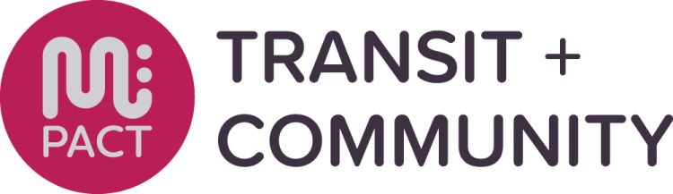Mpact Transit + Community Conference logo