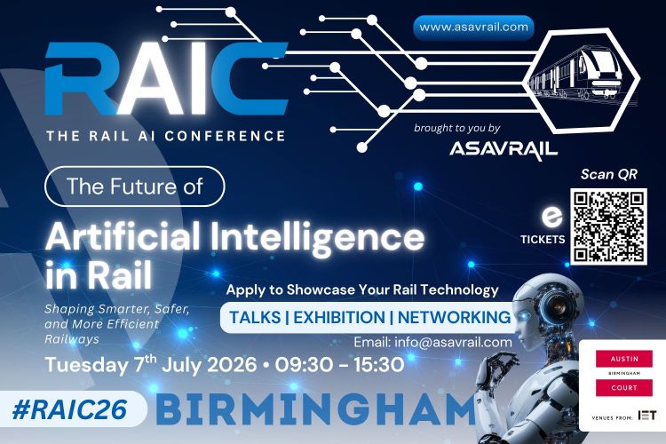 RAIC 2026 – The Rail AI Conference logo